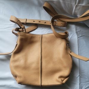 Leather crossbody bag